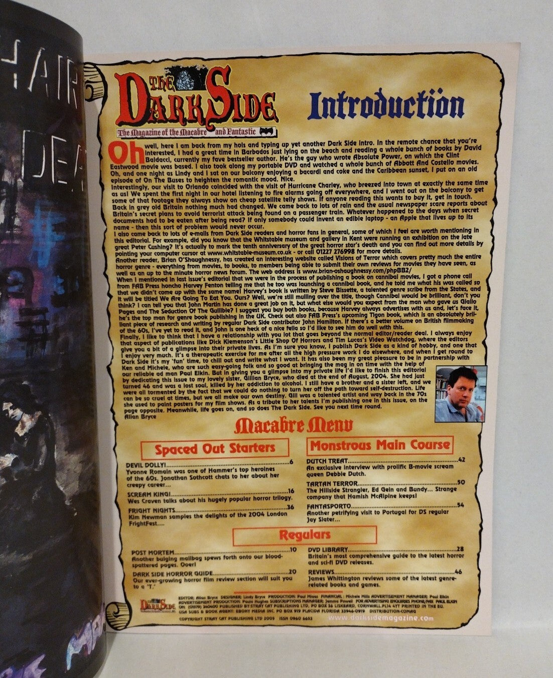 The Dark Side Magazine #112 (2004) Yvonne Romain Hillside Strangler Fantasporto