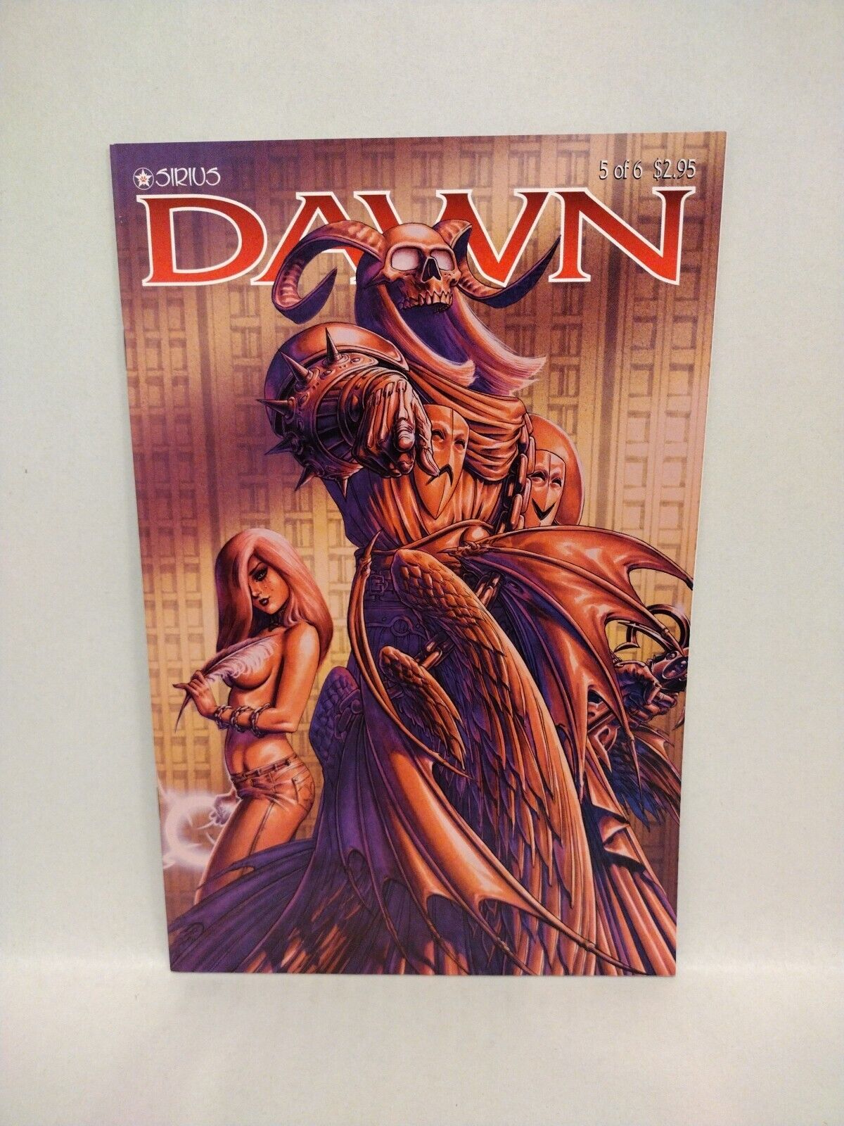 Dawn Lucifer's Halo (1995) Complete Sirius Comic Set #1 2 3 4 5 6 J M Linsner 