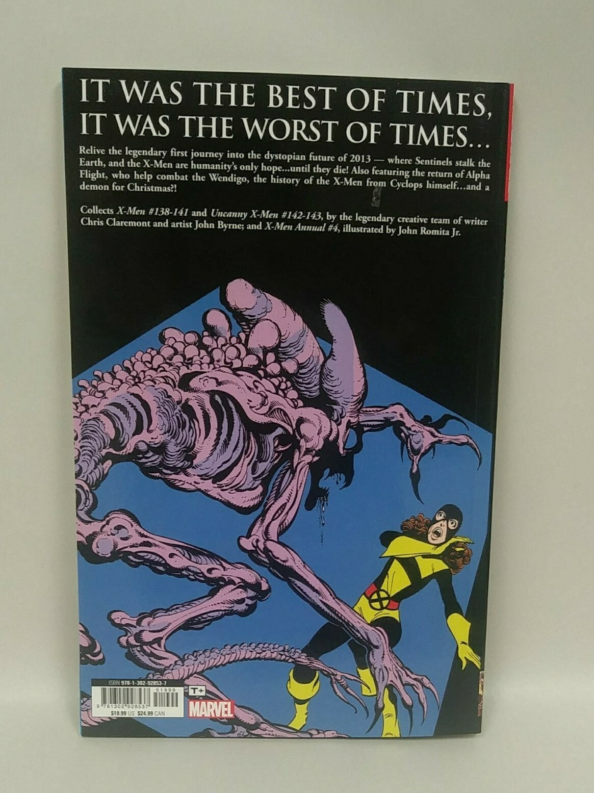 X-Men Days of Future Past Marvel Comics 2022 TPB Chris Claremont John Byrne New