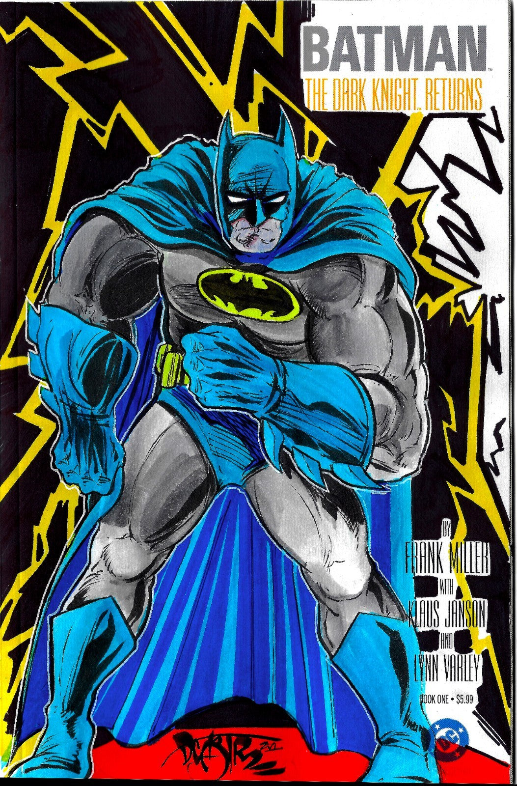 Batman The Dark Knight Returns 1 (2026) DC Comic Sketch Cover W Original DCastr