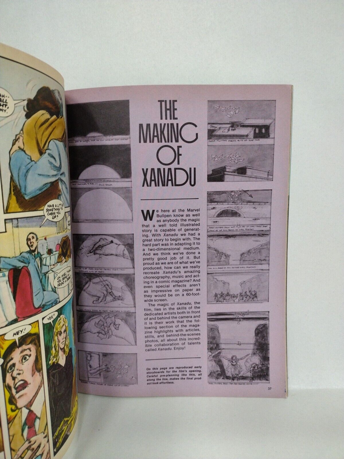 Marvel Super Special #17 (1980) Xanadu Comic Magazine Olivia Newton John