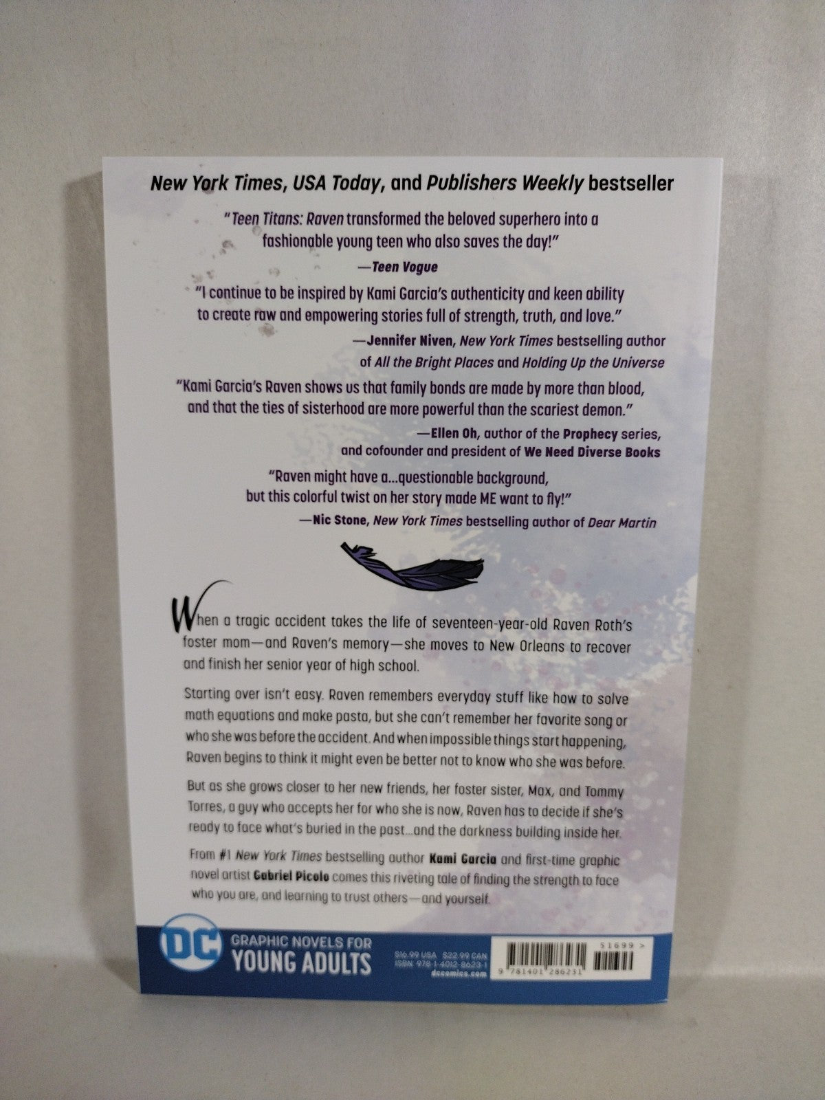 Teen Titans: Raven (2019) DC TPB Graphic Novel Kami Garcia Gabriel Picolo New