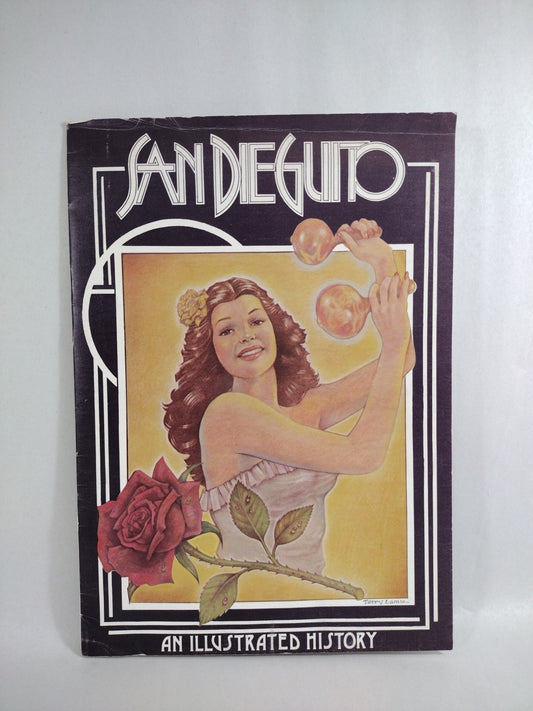SAN DIEGUITO (1975) An Illustrated History Magazine Terry Lamiz Rick Griffin Art