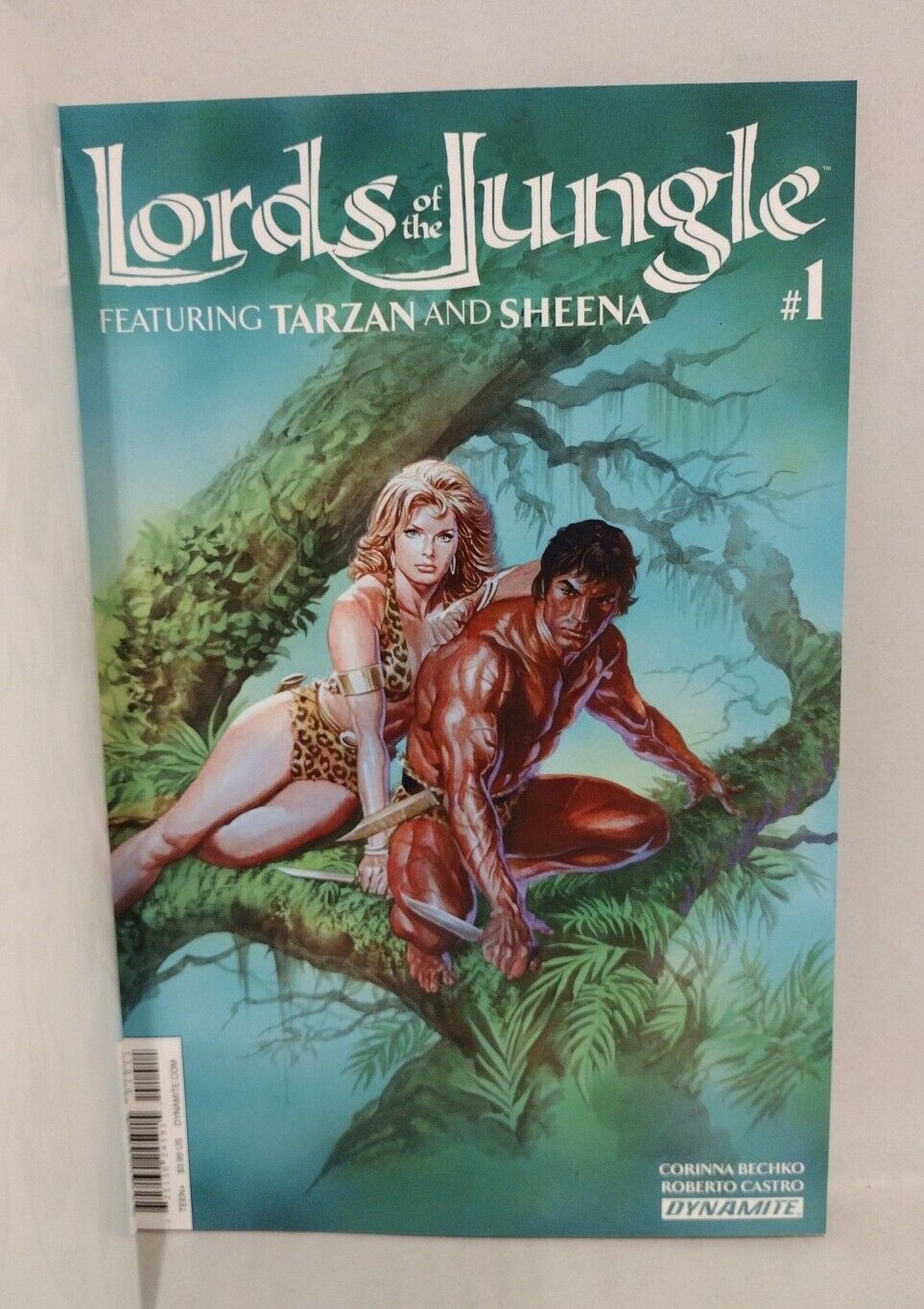 Lords Of The Jungle 1 (2016) Dynamite Sketch Variant Comic W Sheena Original Art