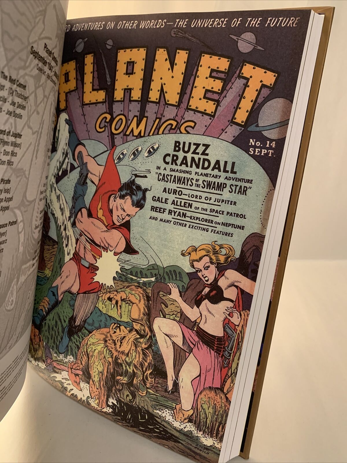 Roy Thomas Presents Planet Comics Vol 4 Hardcover Issues 13-16