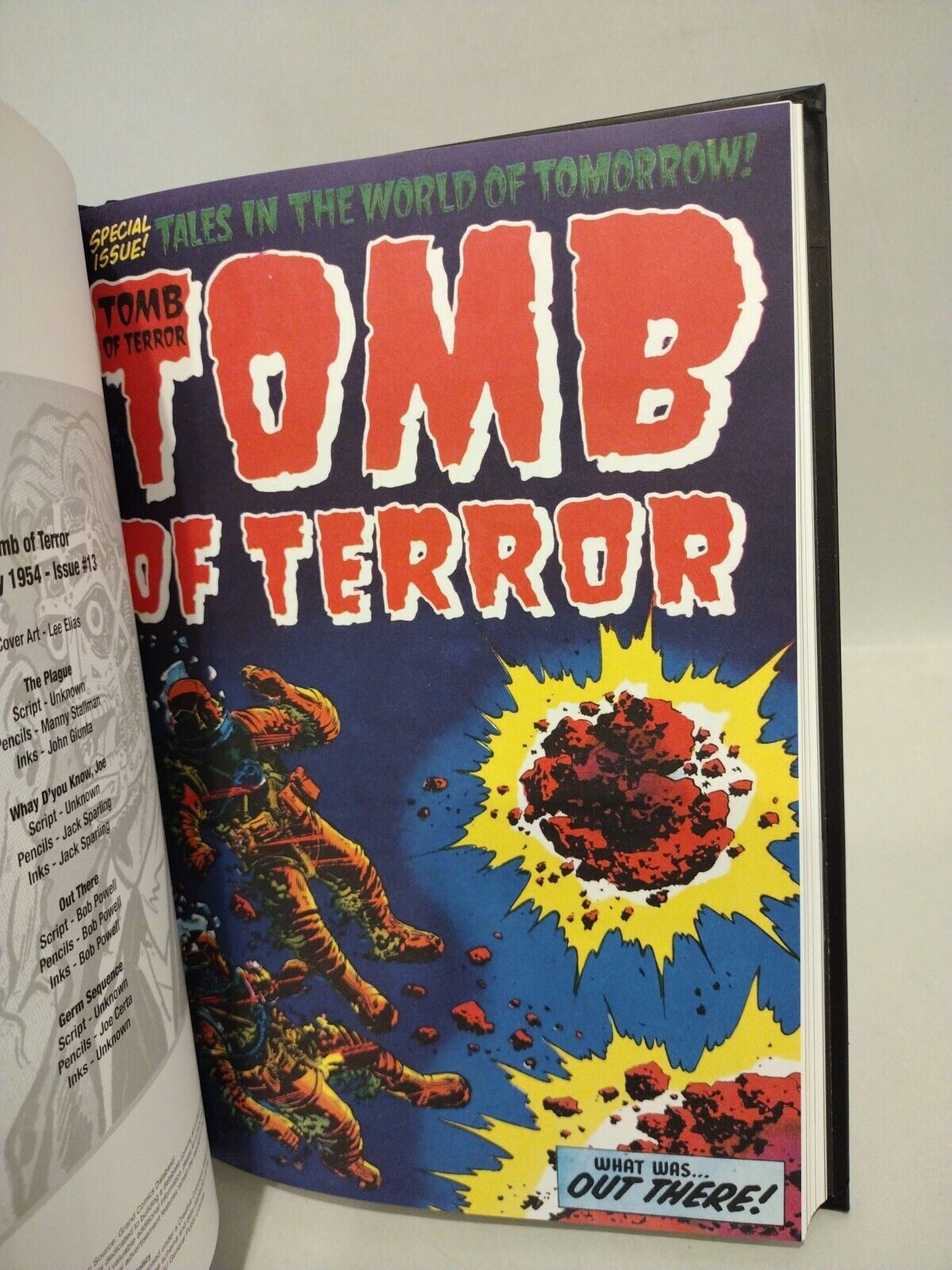 Tomb Of Terror Vol 3 (2013) Harvey Horrors PS Artbooks Hardcover Golden Age New 