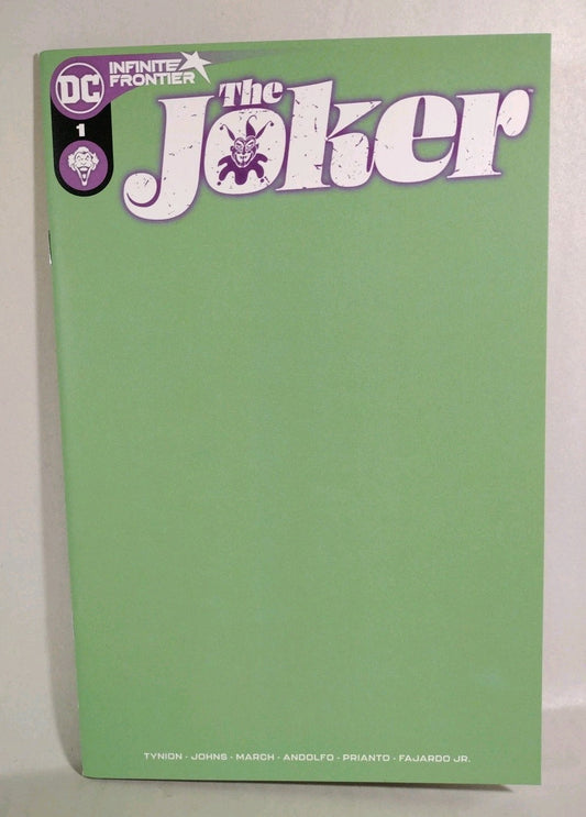 The Joker #1 (2021) DC Comic GREEN BLANK Sketch Cover Variant Tynion IV New NM