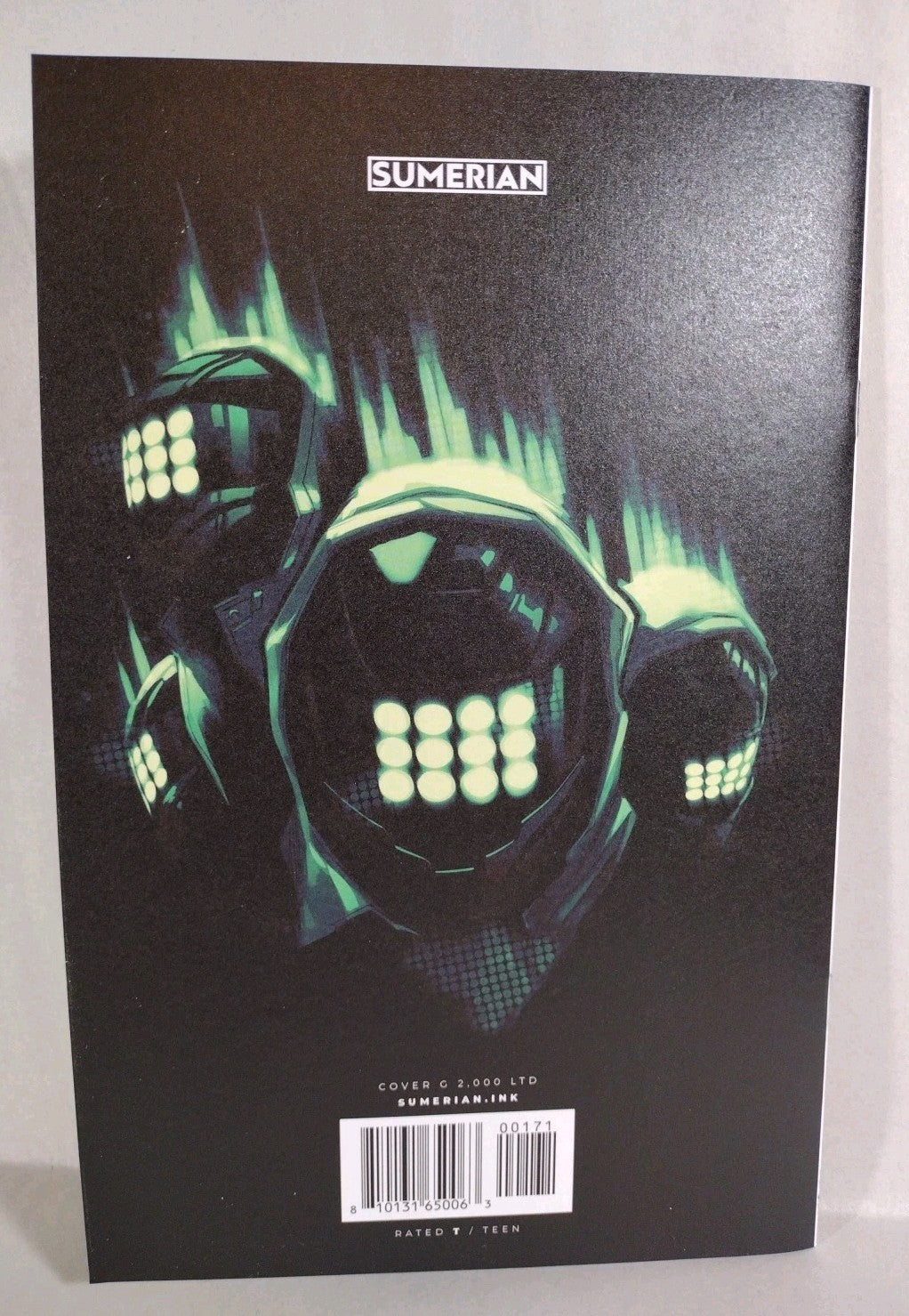 Bad Omens Concrete Jungle #1 Sumerian Sketch Cover Variant W Original DCastr Art