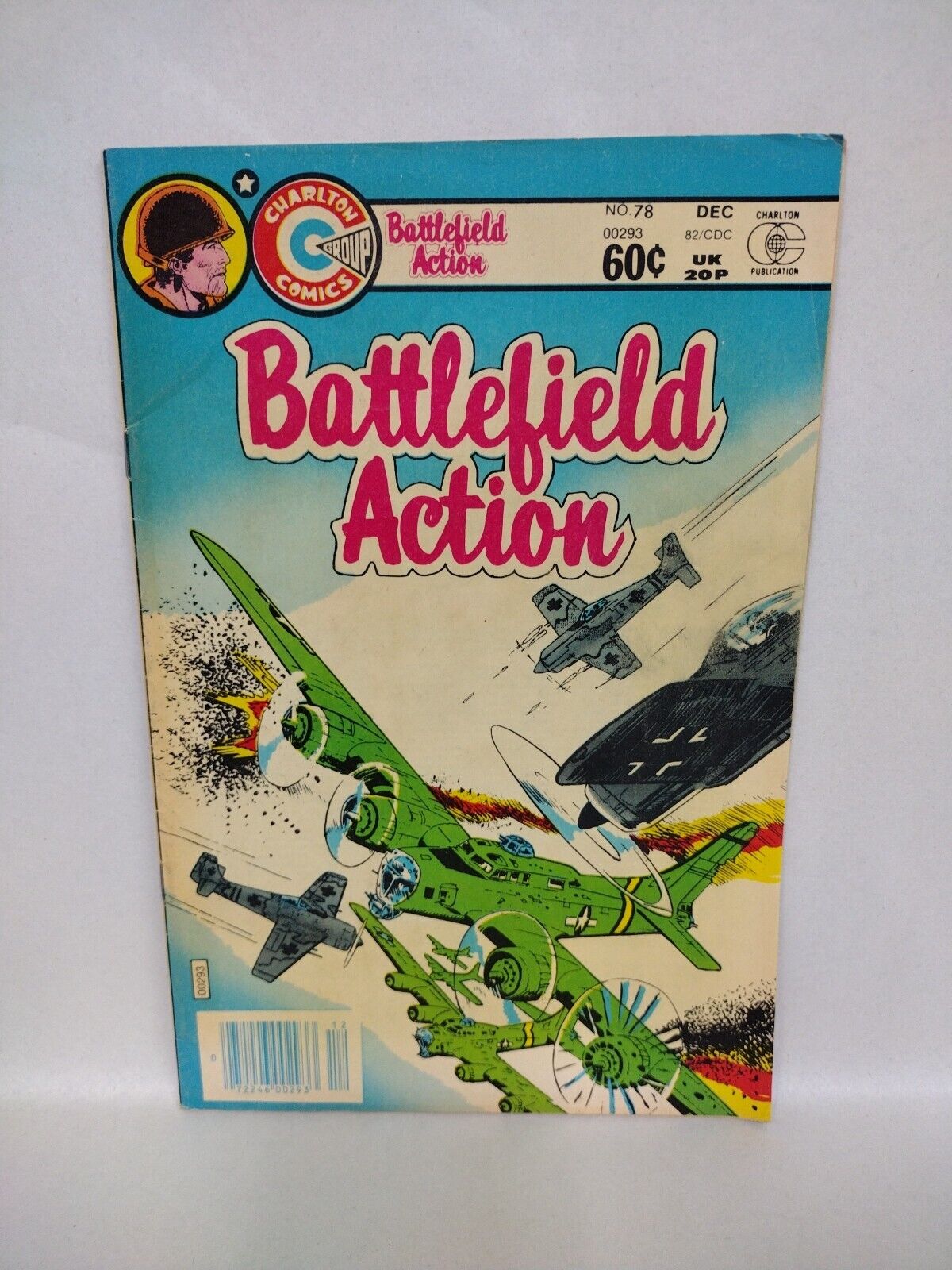 Battlefield Action (1971) Charlton Bronze Age War Comic Lot 66 67 68 69 71 73 78