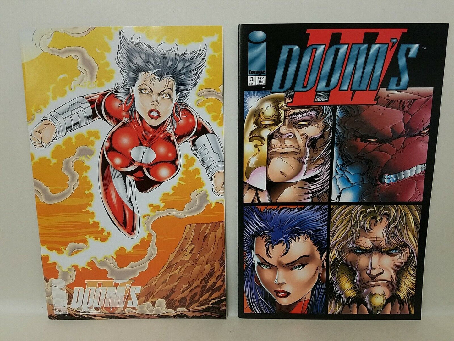 Doom's IV (1994) Complete Image Comic Set 1 2 3 4 1/2 Inside Image #17 1st App! 