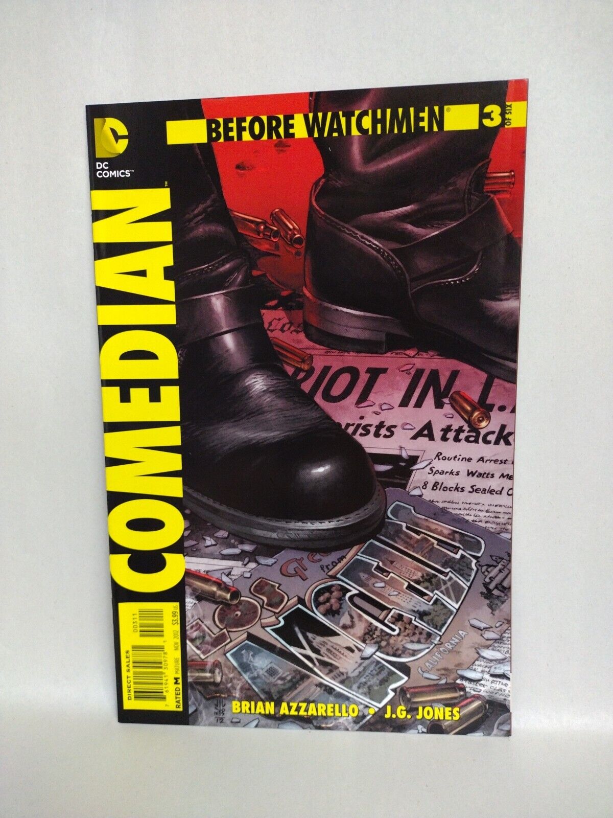 Before Watchmen Comedian (2012) DC Comic Lot Set #1 2 3 4 5 NM