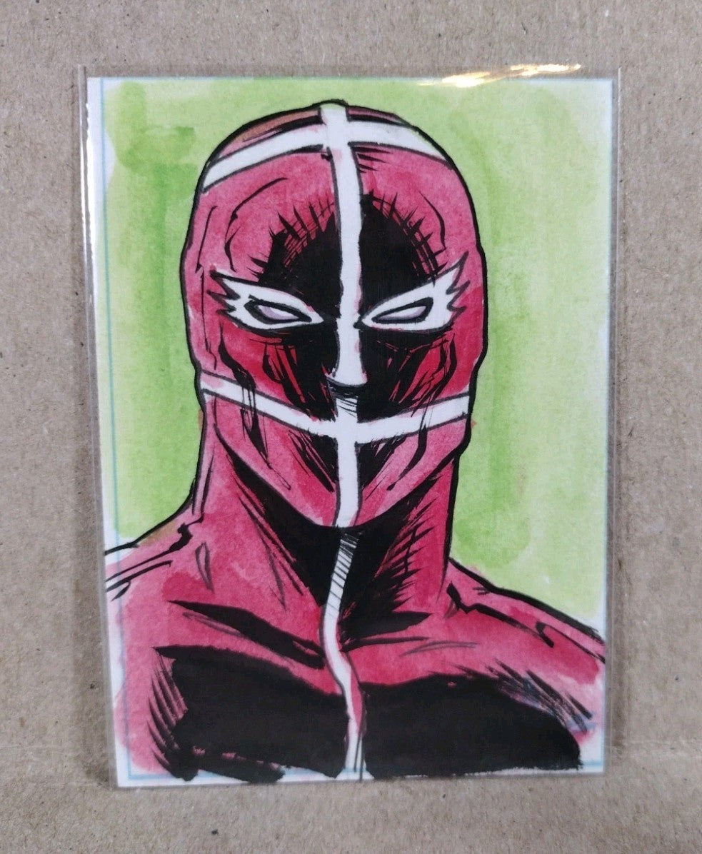 Dave Castr Crusin (2025) OAC Sketch Card W Original Human Fly Art 