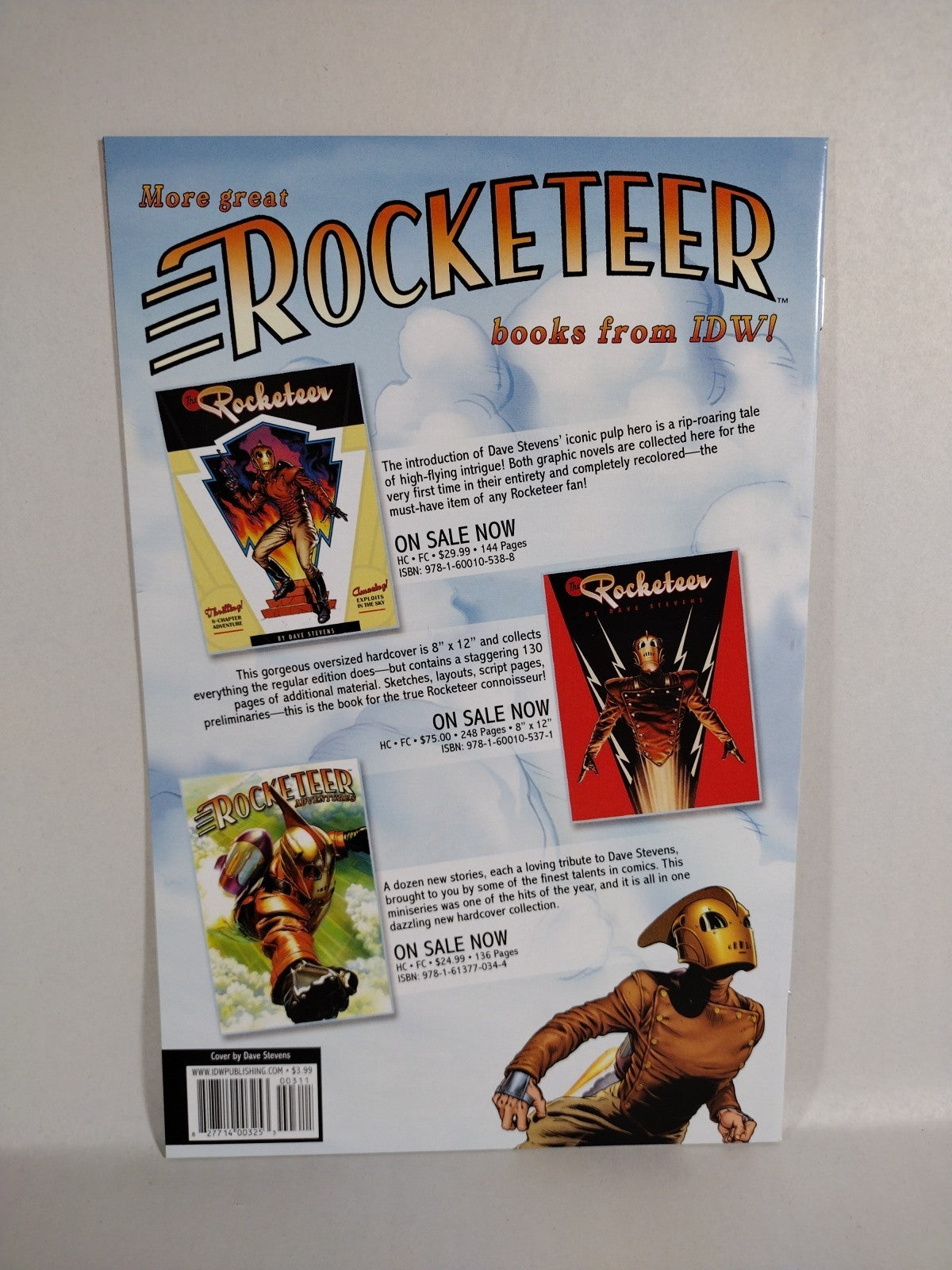 ROCKETEER ADVENTURES (2011) Complete IDW Comic Set #1-4 + ADVENTURES 2 #2-4 NM