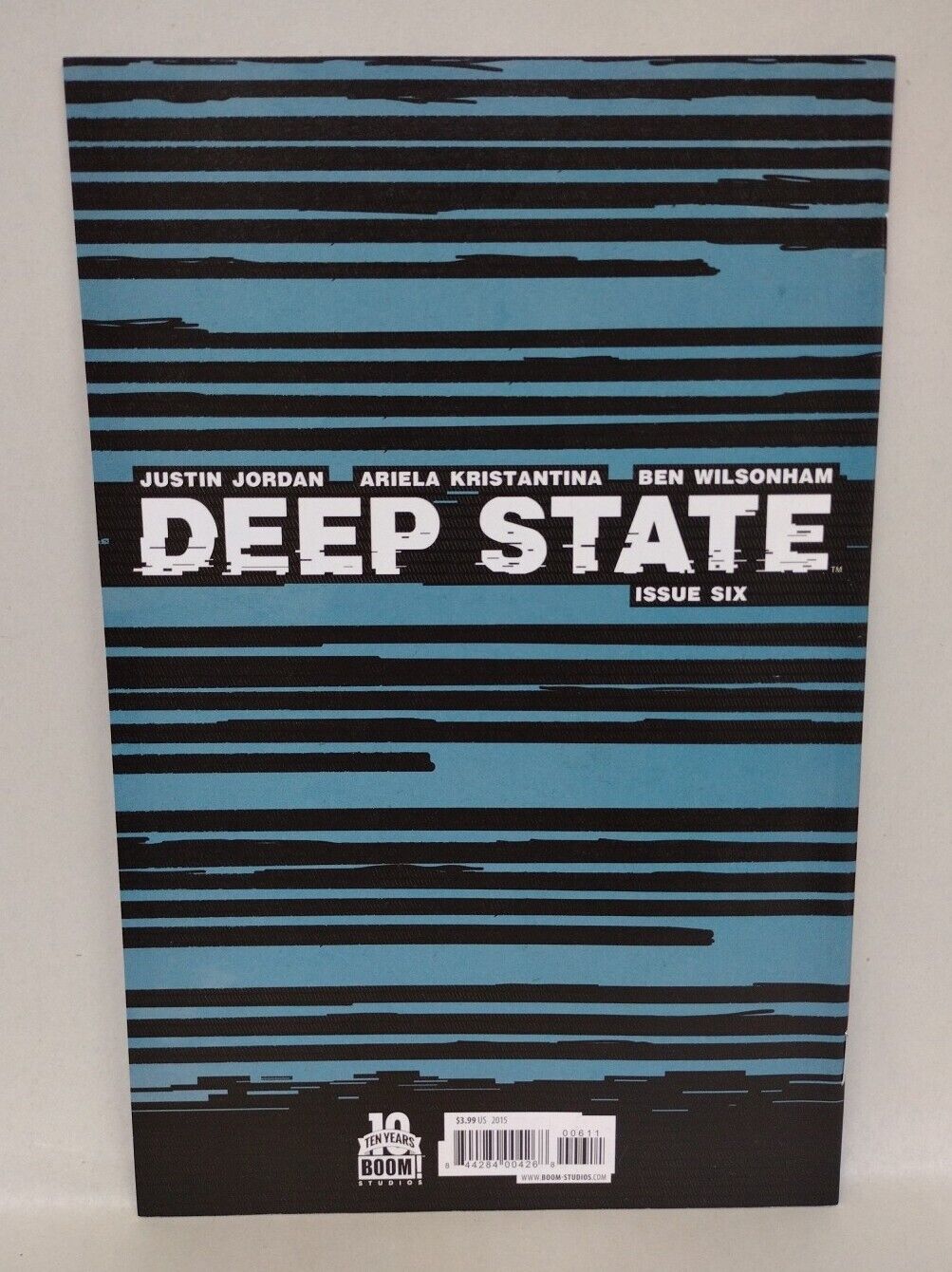 Deep State (2014) Boom Studios Comic Lot Set #1 2 3 4 6 NM Justin Jordan