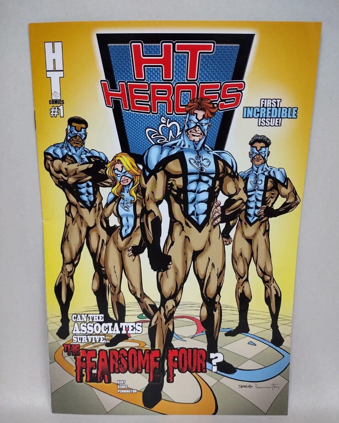 HT Heroes #1 (2013) Ominous Studios Corporate Comic Bart Sears