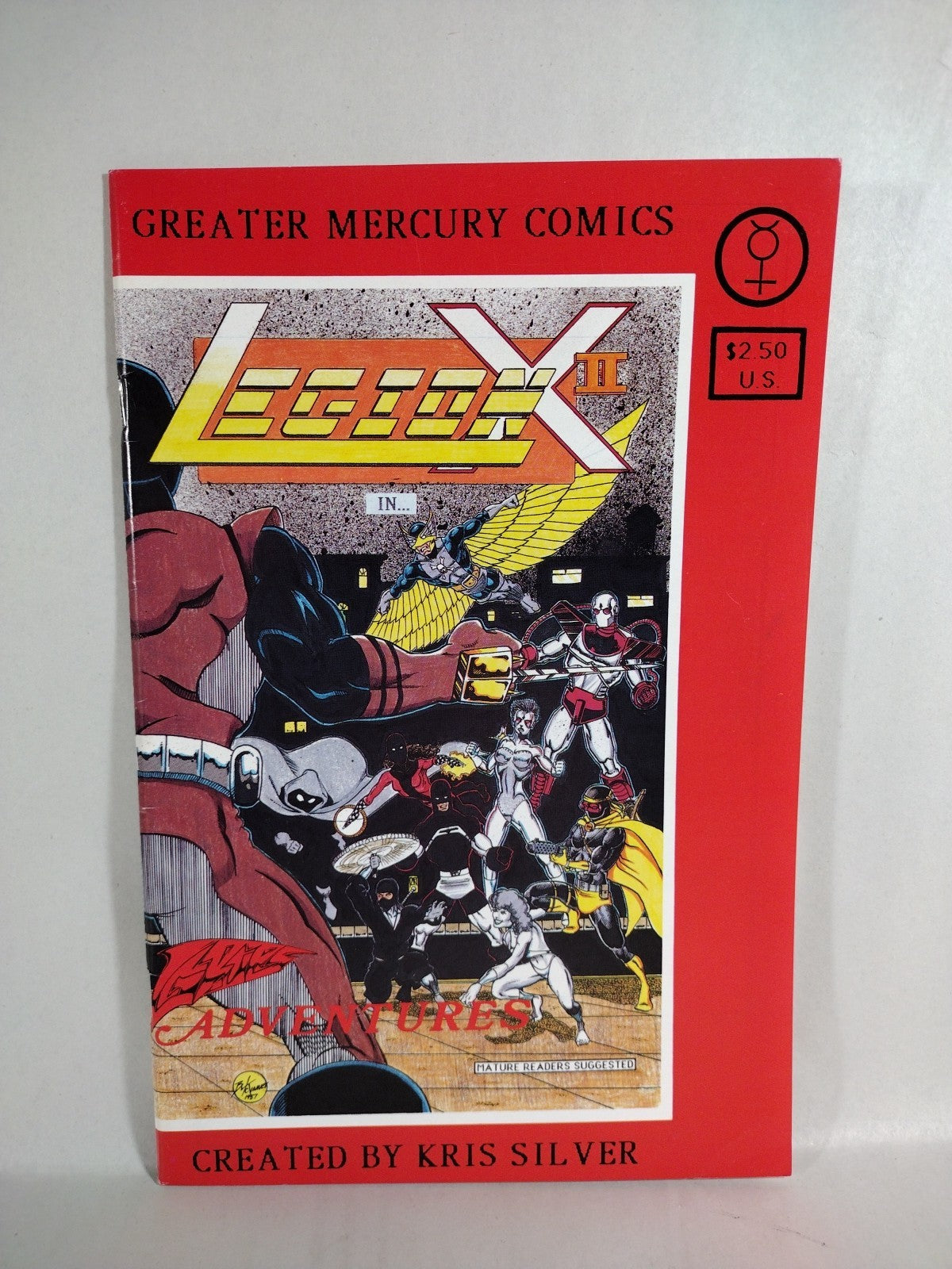 Grips Adventures #1 (1989) Greater Mercury Comics Formerly Silverwolf VF
