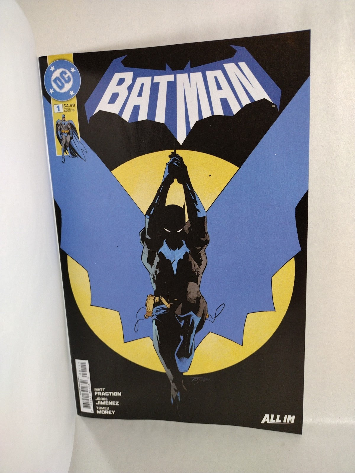Batman #1 (2025) DC Sketch Cover Variant Comic W Original Dave Castr Art