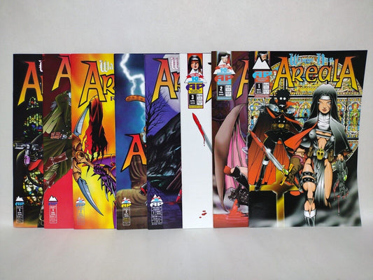 Areala Warrior Nun (1994) Antarctic Press Comic Lot Set Vol 1 #1-3 Rituals #1-5