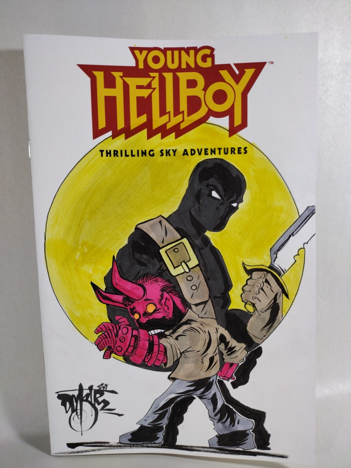 Young Hellboy #1 (2026) Dark Horse Sketch Cover W Original Dave Castr Art
