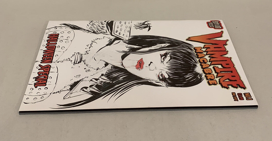 VAMPIRE MACABRE 1 (2021) Asylum Sketch Variant Cover Comic W Original Art DCastr