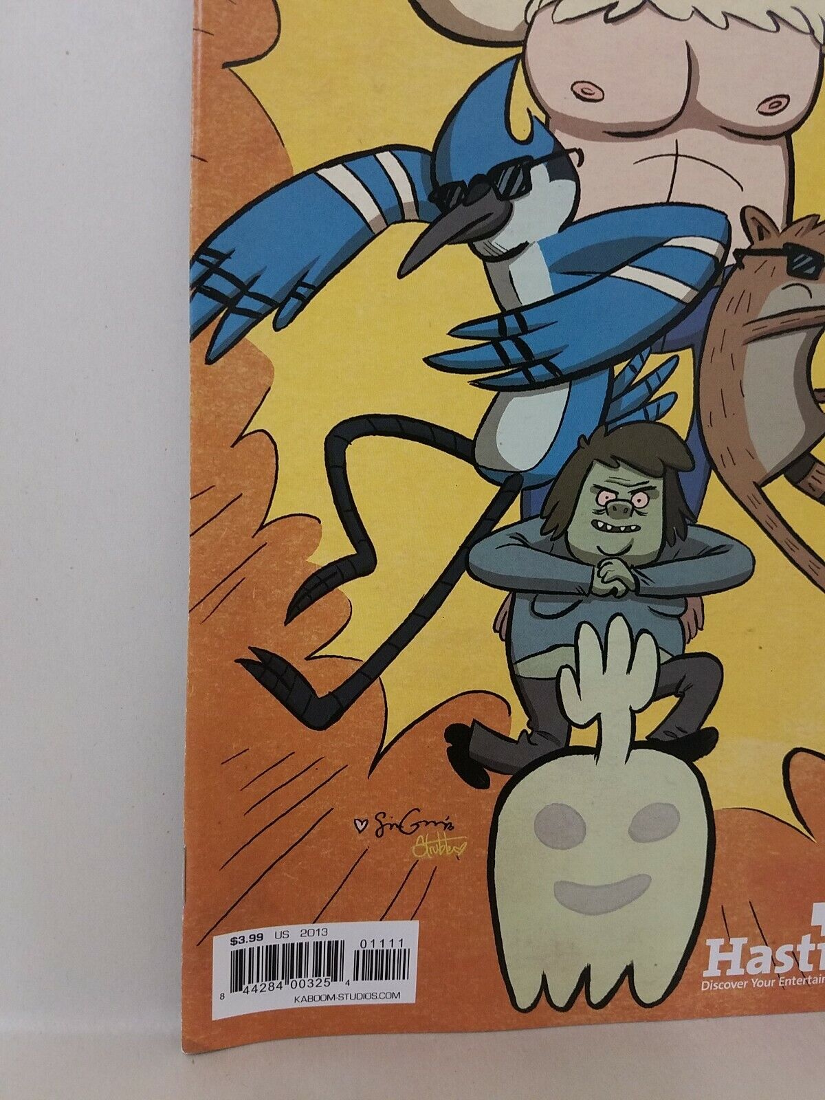 Regular Show #1 (2013) Sina Grace Hastings Variant NM Boom Cartoon Network