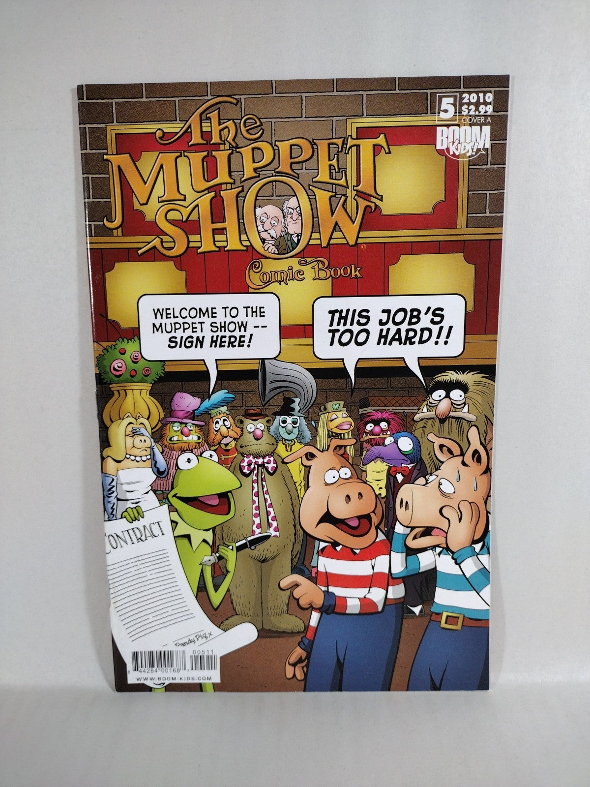 Muppet Show Comic Book (2010) Boom Studios lot #0 3 4 5 VF-NM