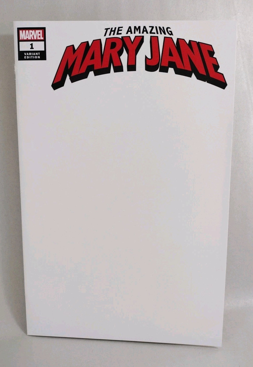 Amazing Mary Jane #1 (2019) Marvel Blank Sketch Variant Cover Comic New NM