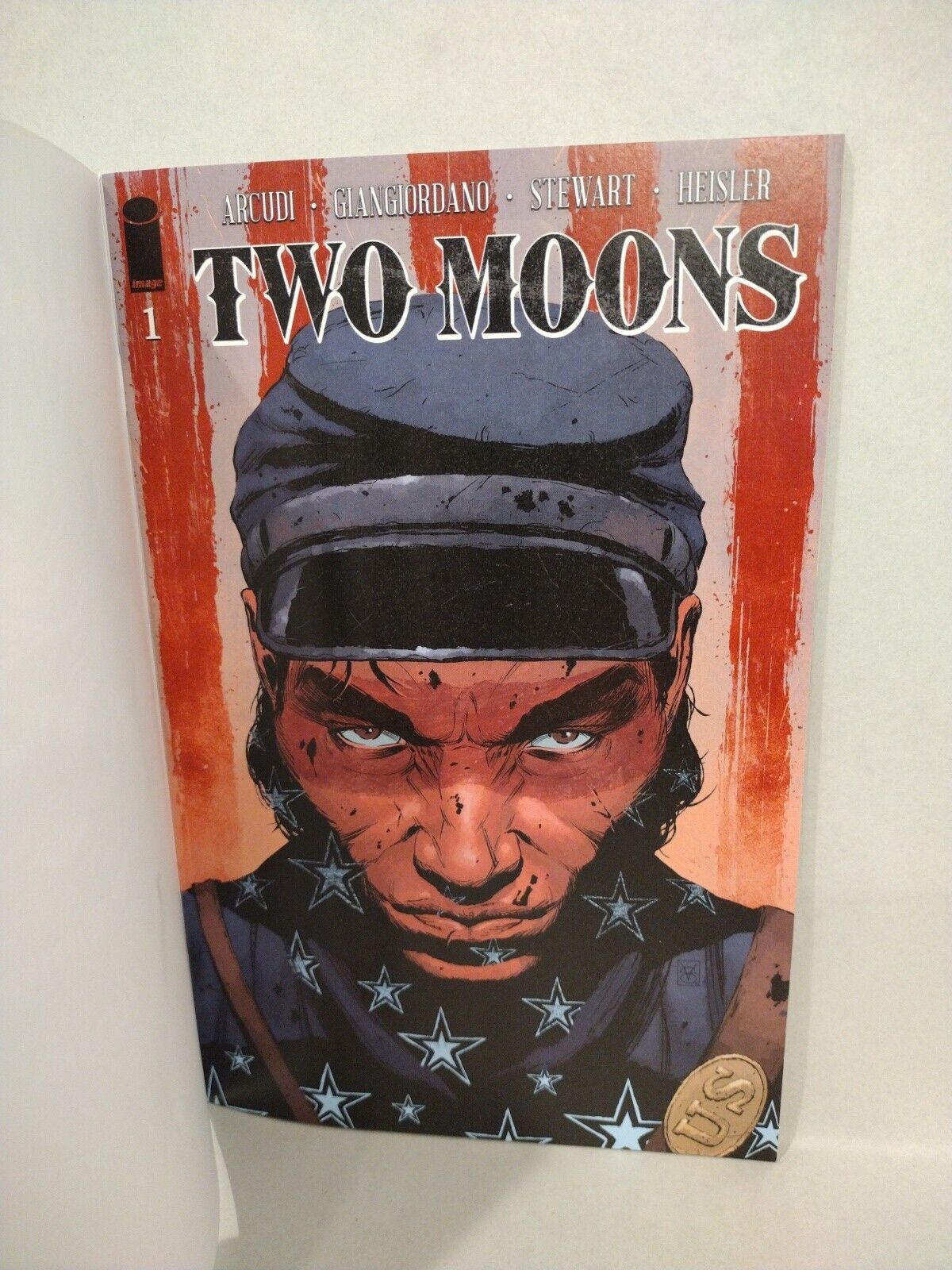 Two Moons #1 (2021) Image Comic Blank Sketch Variant W Original Dave Castr Art