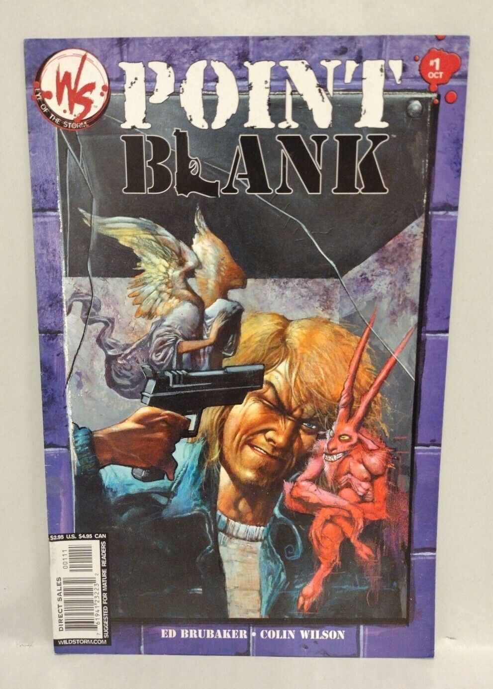 Point Blank (2001) Wild Storm Comic Lot Set #1 2 3 4 Ed Brubaker