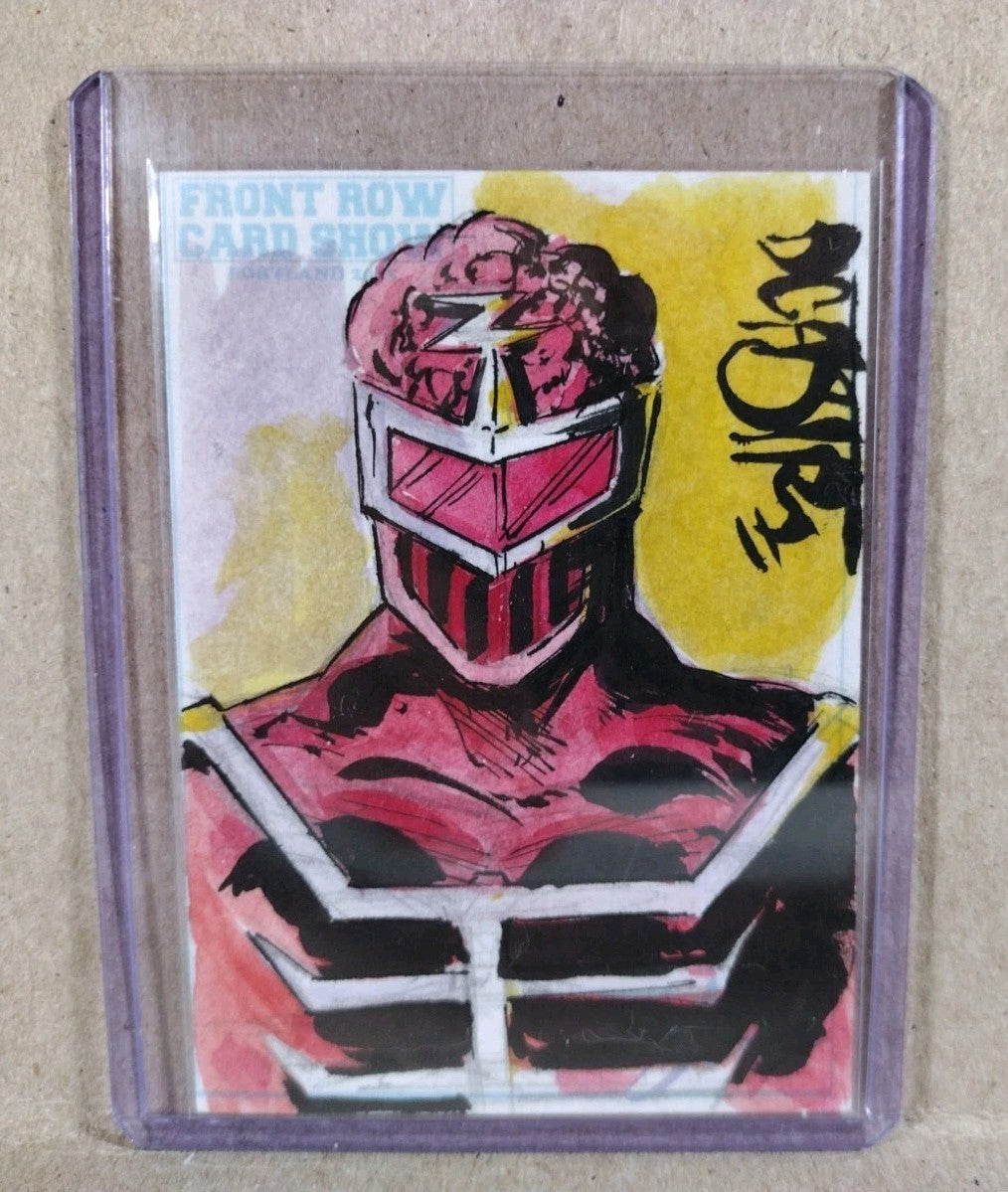 DCastr (2025) Front Row Show Exclusive Sketch Card W Original Lord Zedd Art