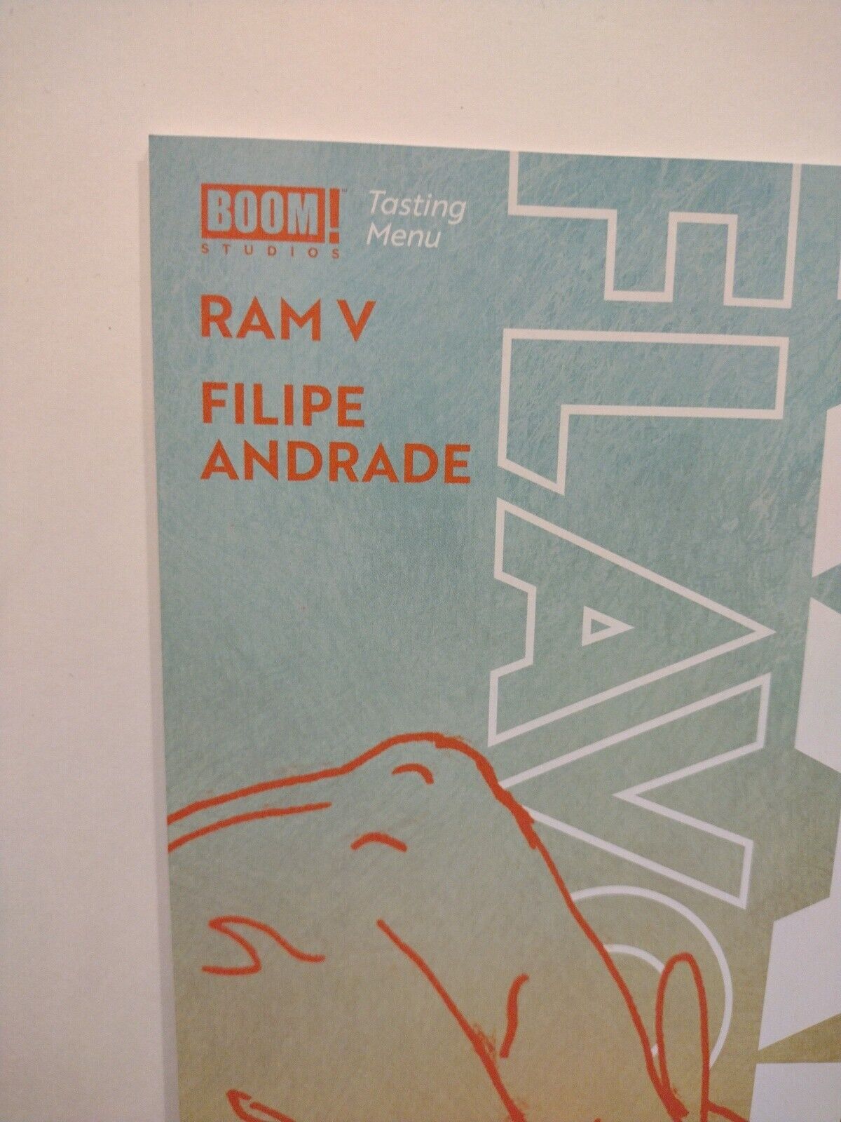 Rare Flavours Tasting Menu (2023) Boom Comic  Ashcan Filipe Andrade NM