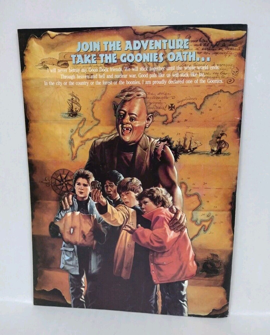 Goonies Souvenir Magazine (1985) Stephen Spielberg Richard Donner