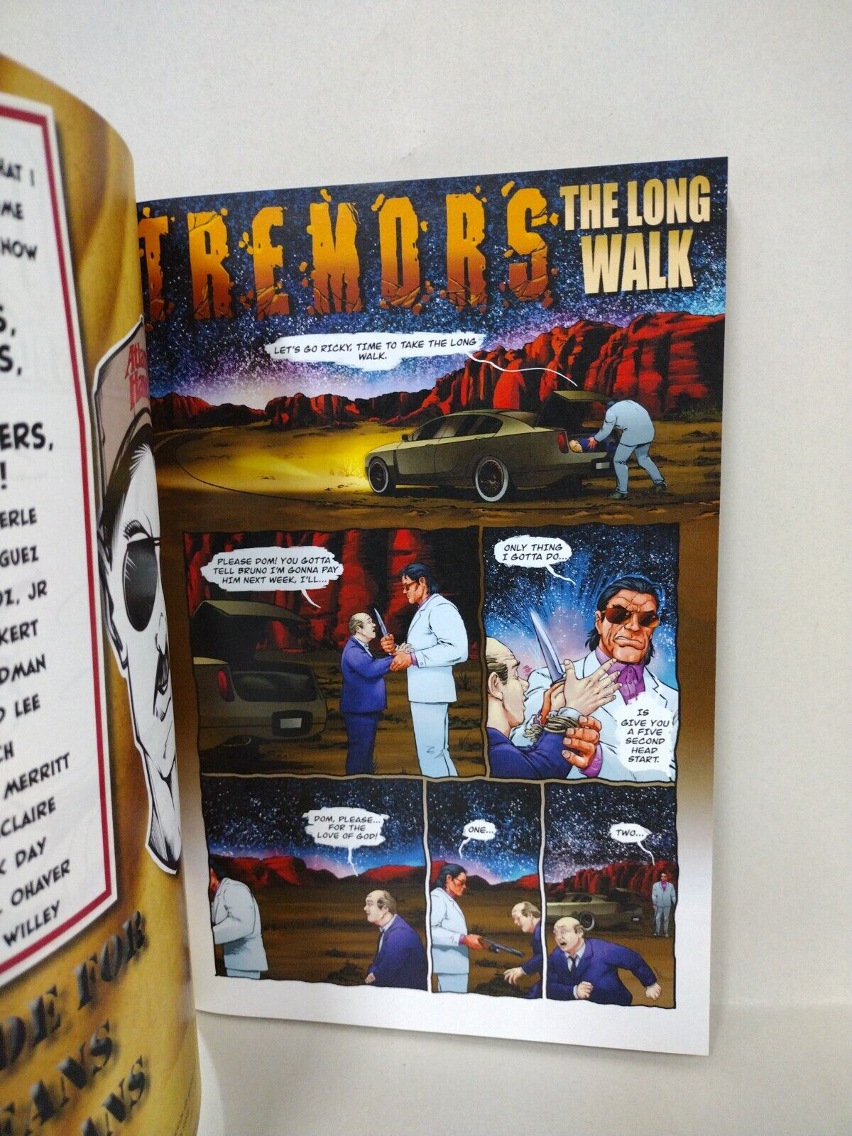 TREMORS #1 (2024) Aequitas Comic Sketch Cover W Original DCastr Burt Gummer Art