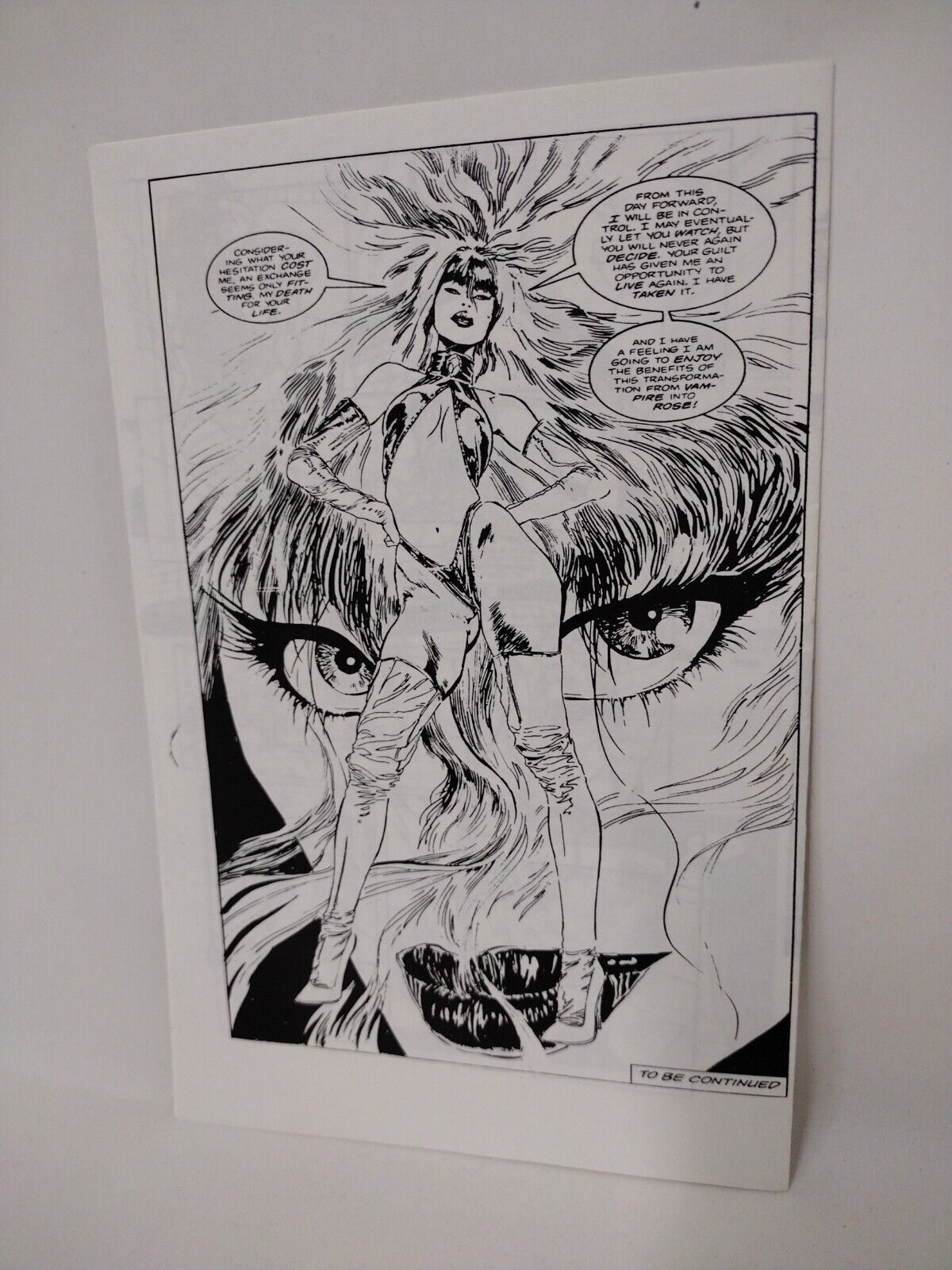 Rose Dark Passion 12 Page Preview Hero Graphics Production Ashcan Comic Beachum 