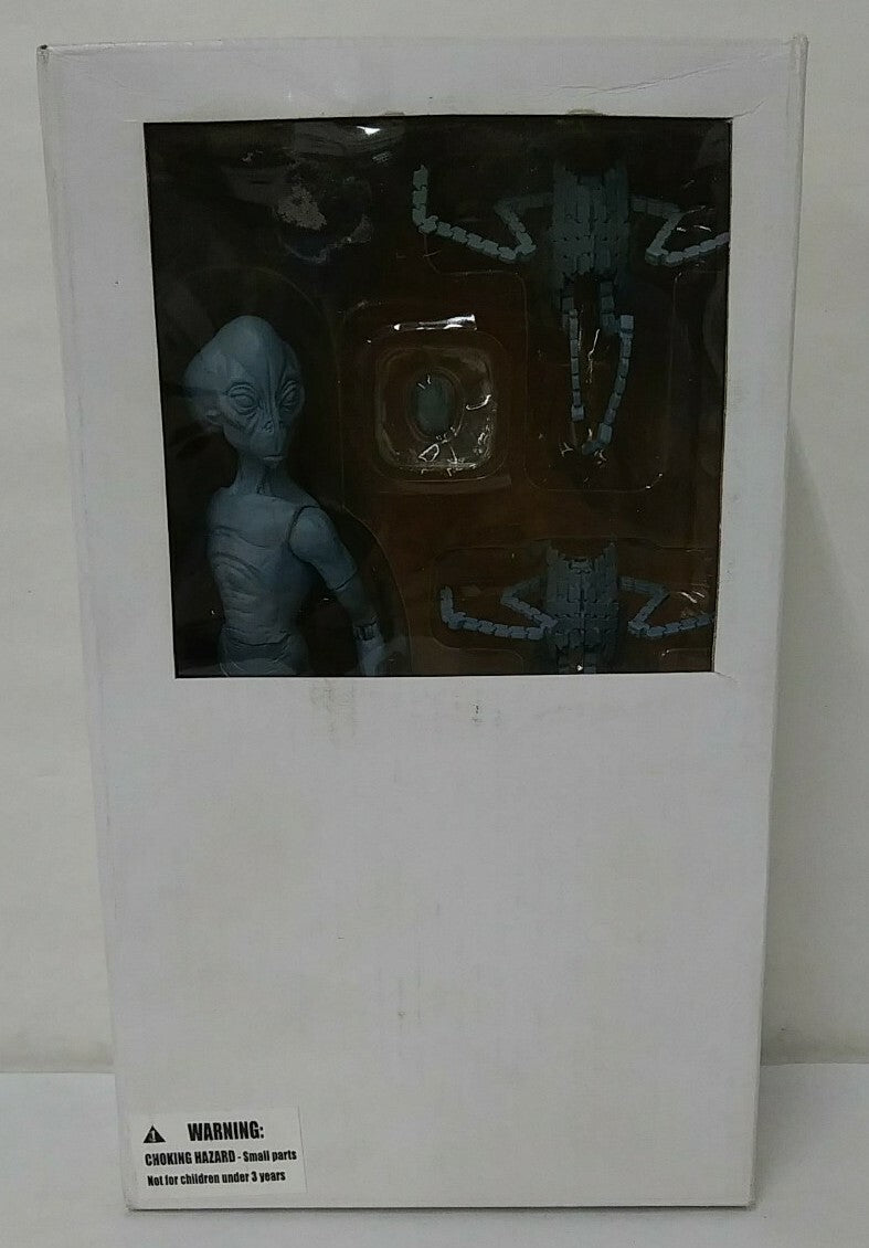 Stargate SG-1 THOR Alien Figure Unpainted Prototype W Accessories Opened Box New