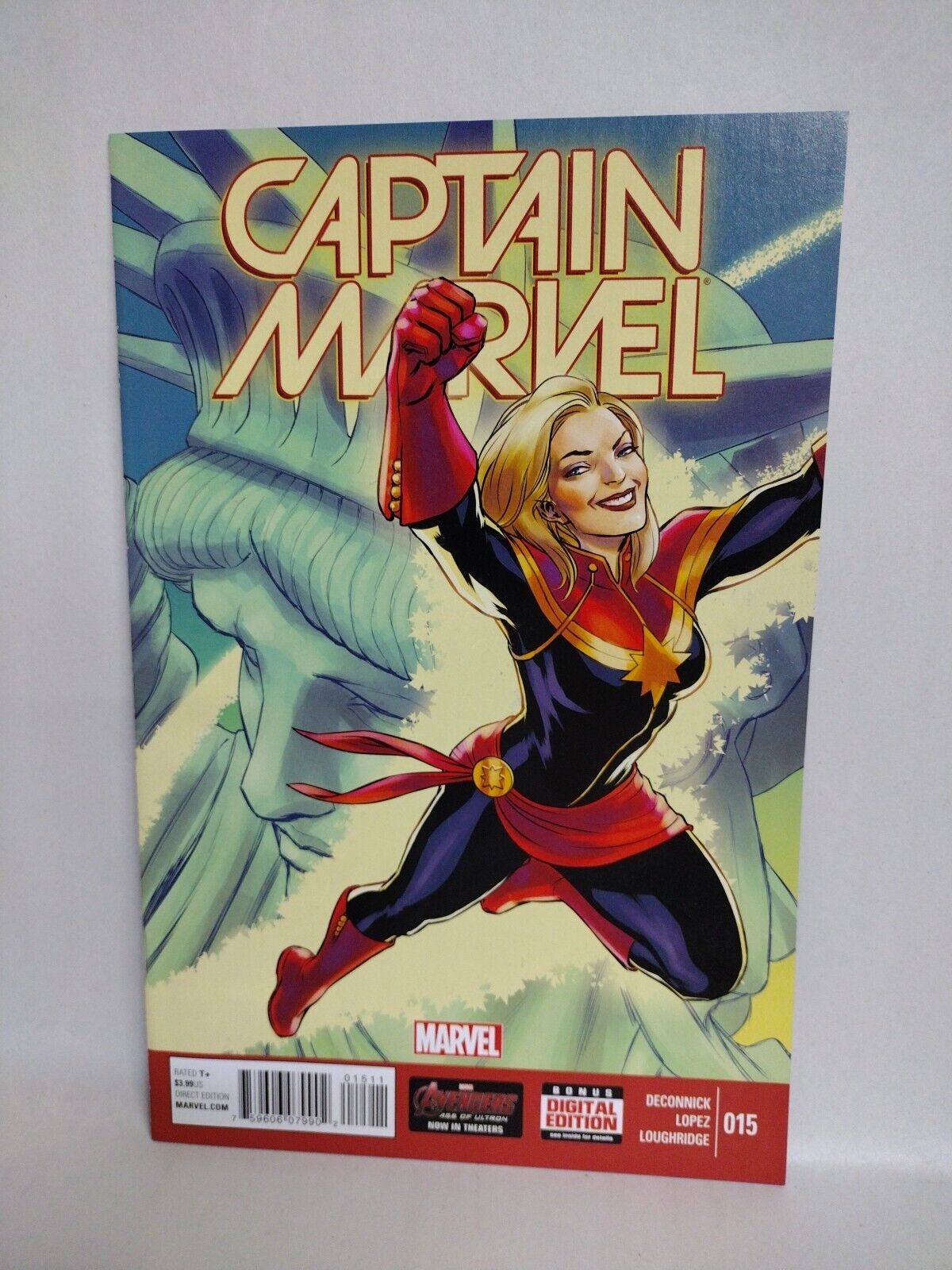 Captain Marvel (2015) Comic Lot Set #10 11 12 13 14 15 Deconick David Lopez NM