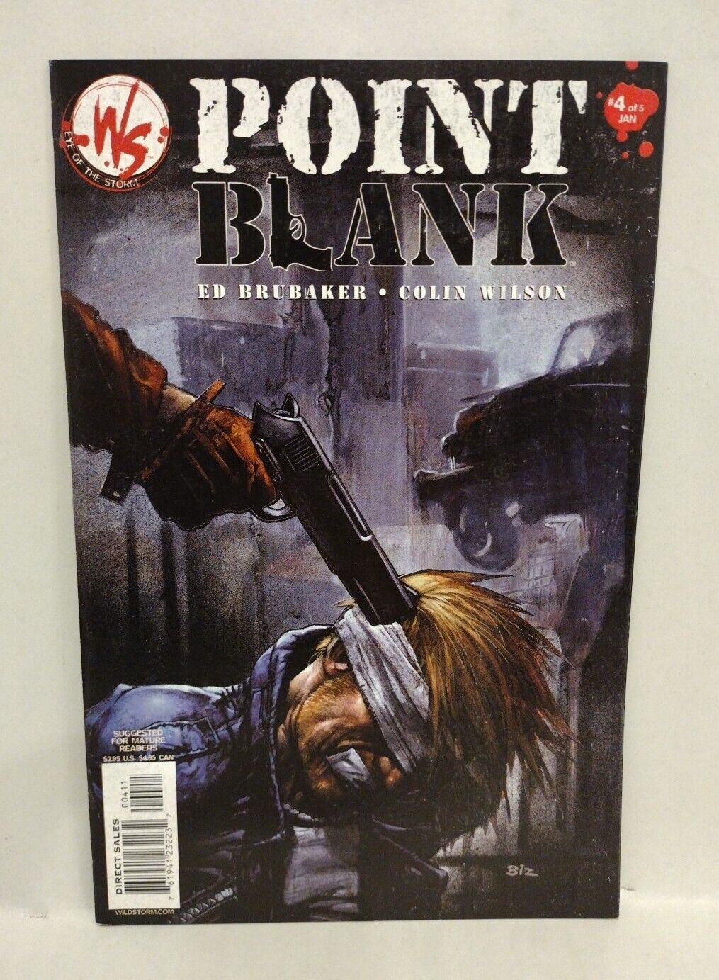 Point Blank (2001) Wild Storm Comic Lot Set #1 2 3 4 Ed Brubaker