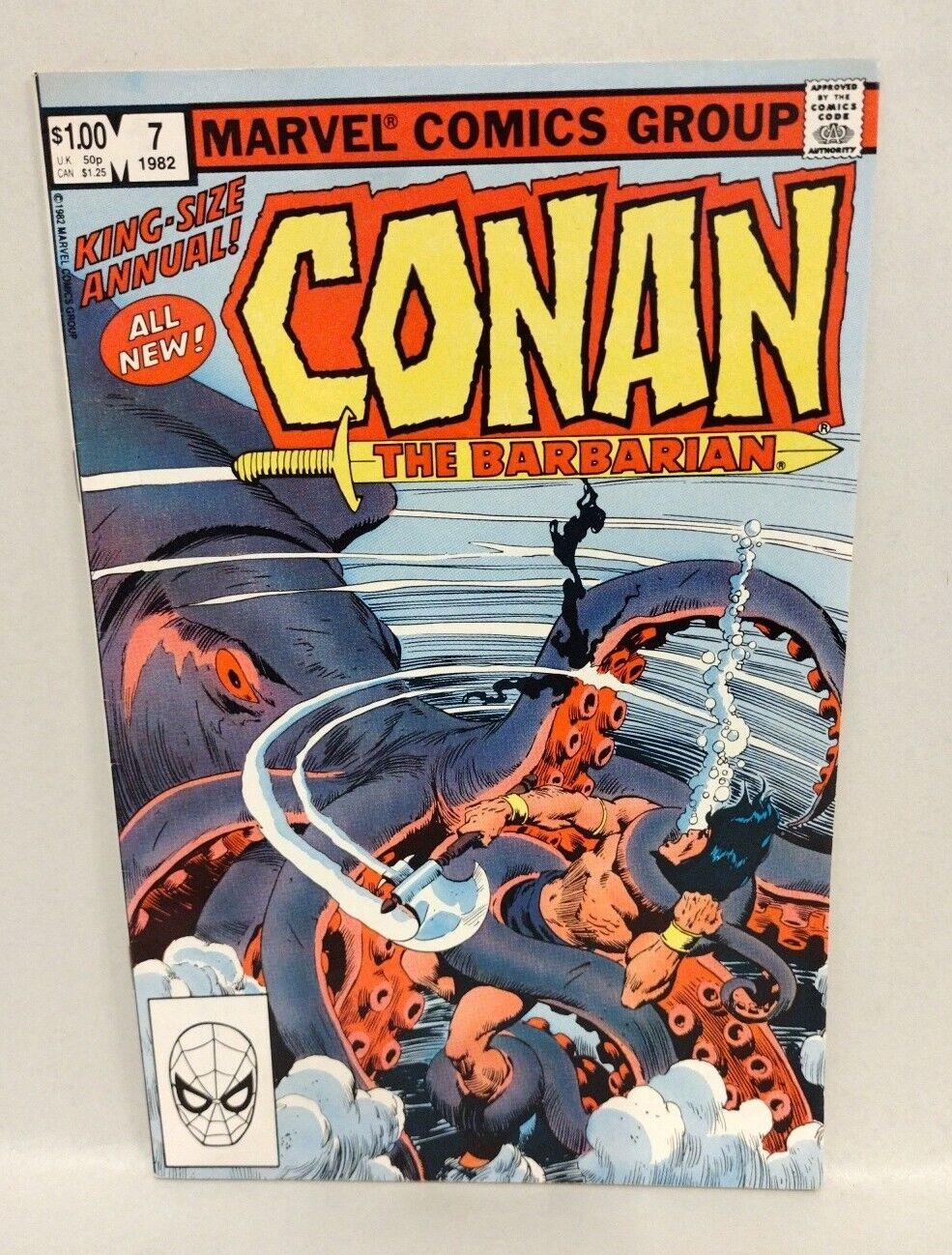 Conan (1977) King Size Annual Marvel Comic Lot Set 3 4 5 6 7 