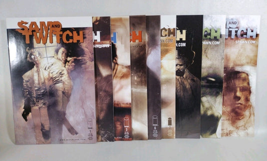 Sam And Twitch (1999) Image Comic Brian Michael Bendis Lot #1 2 3 4 6 7 9 12 13 