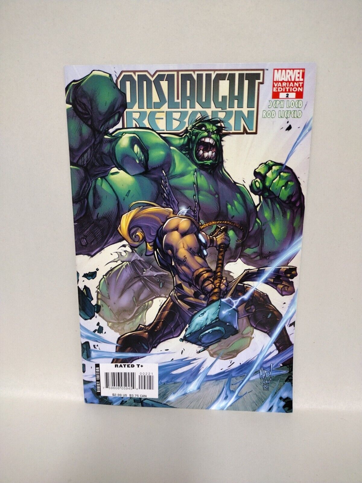 Onslaught Reborn (2007) Complete Marvel Comic Lot Set #1-5 Rob Liefeld Jeph Loeb