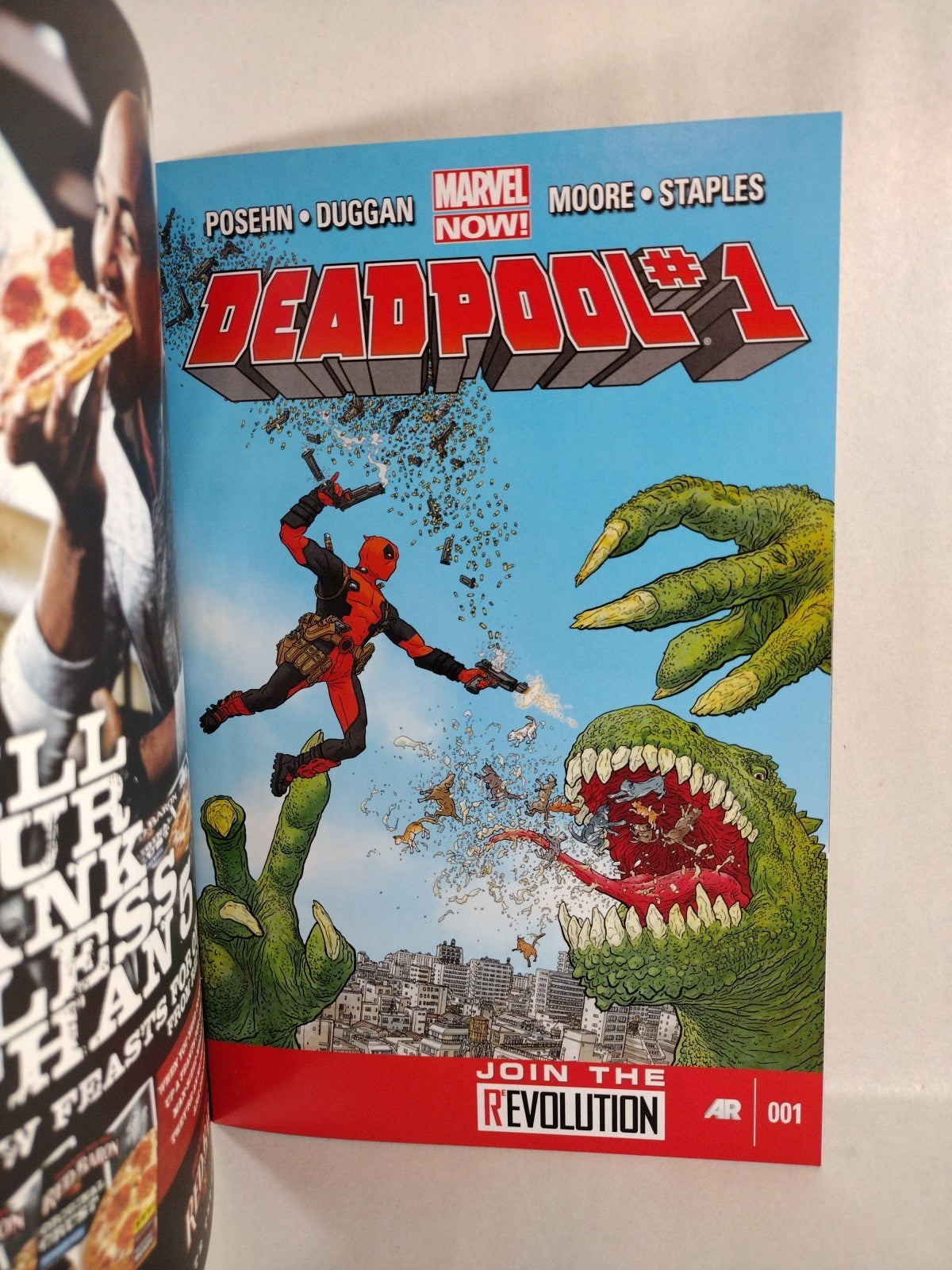 Deadpool #1 (2013) Marvel Comic Blank Sketch Variant Cover Posehn Duggan New NM