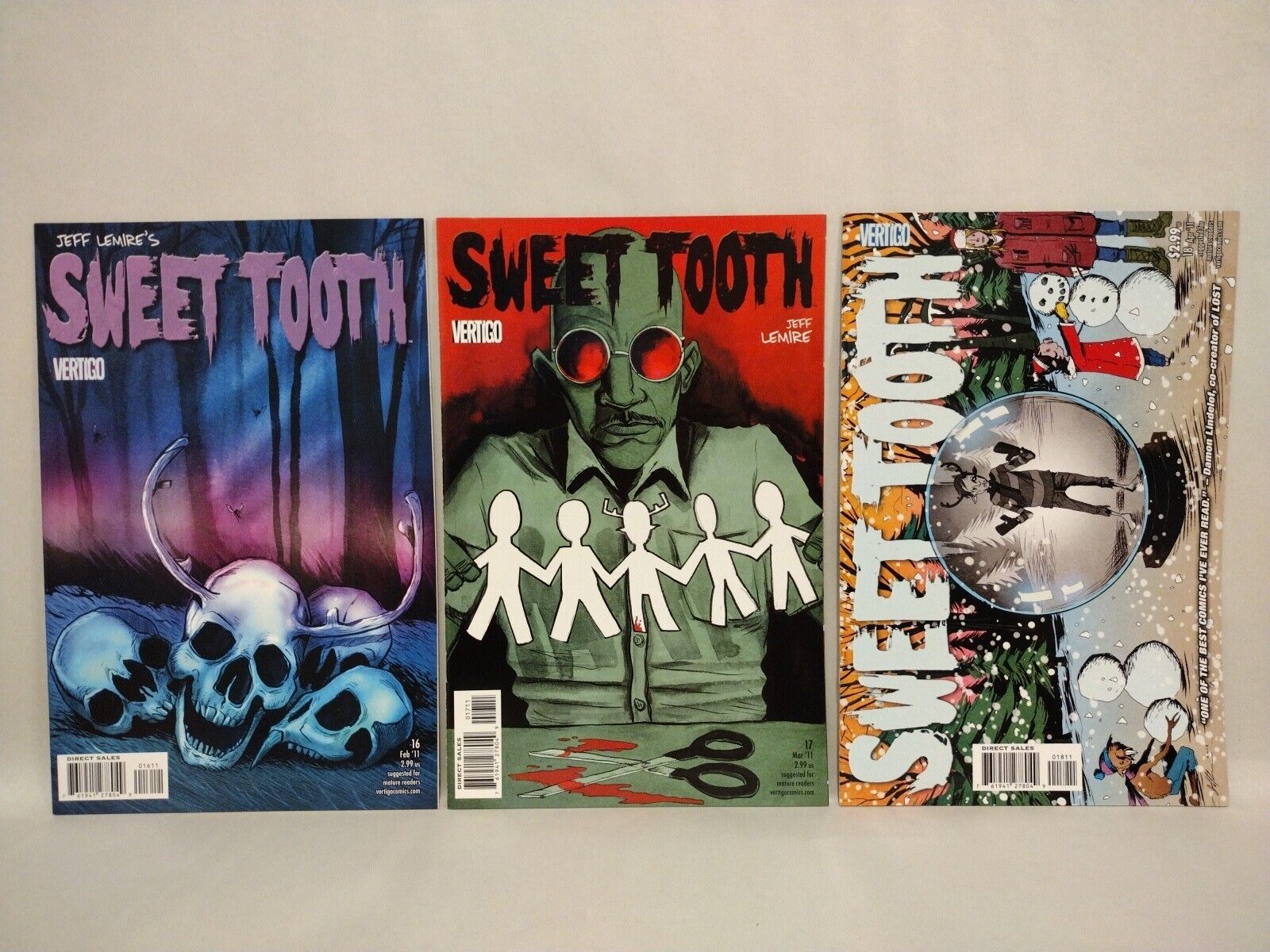 Sweet Tooth (2009) Vertigo Comic Lot Set #1-34 1st Appearance Jeff Lemire 