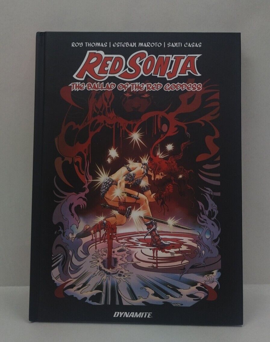 RED SONJA: BALLAD OF THE RED GODDESS HC Dynamite Comics Estabna Maroto New