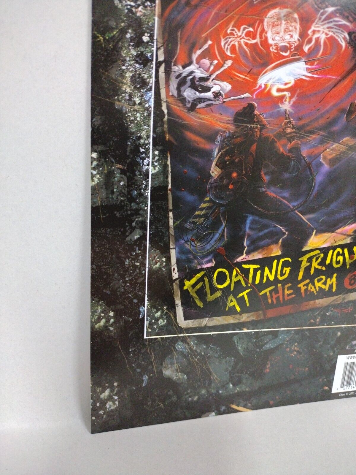 Mars Attacks Real Ghostbusters 1 (2013) IDW Comic 1:10 Rob Guillory Chew Variant