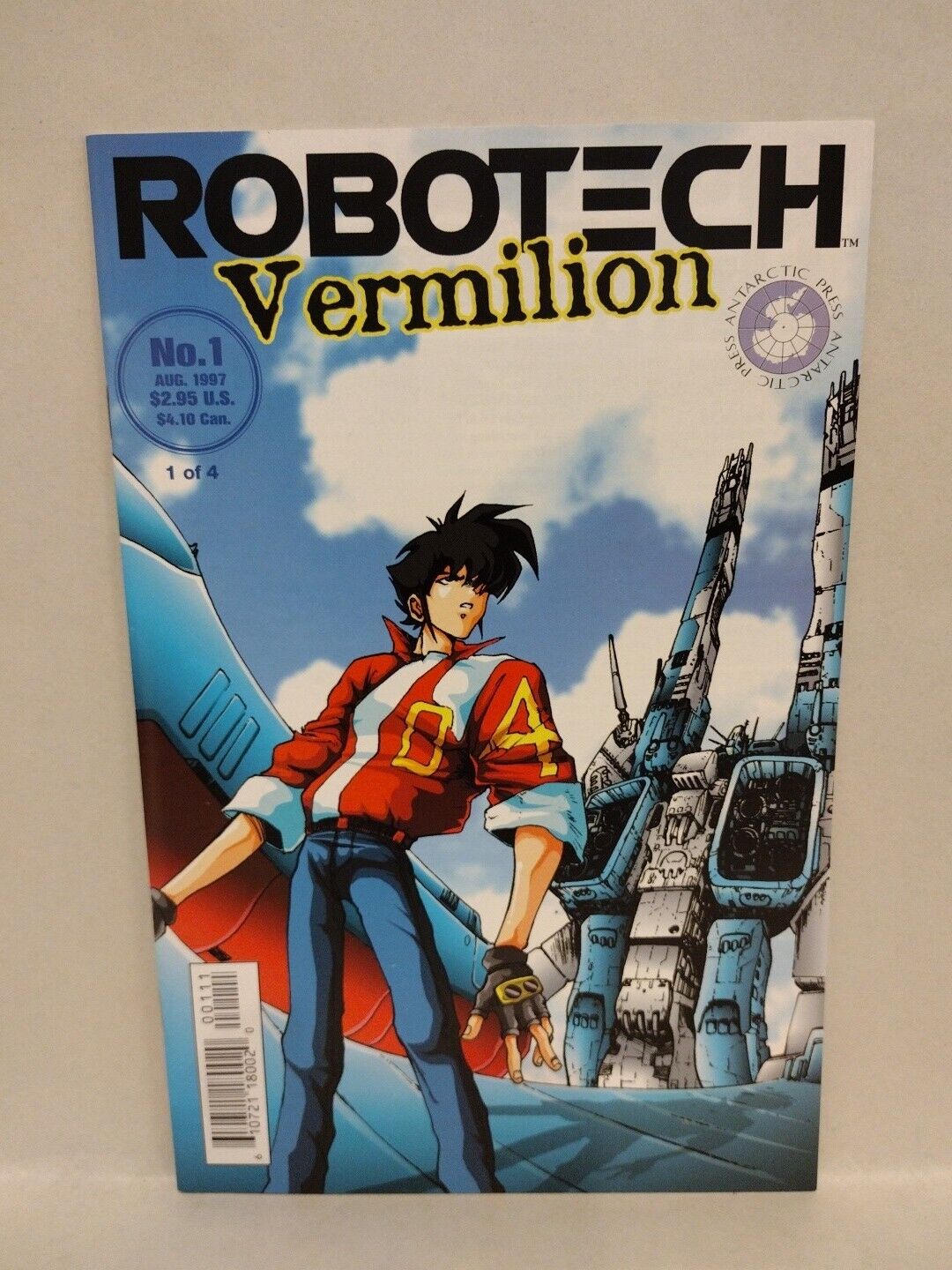 Robotech Vermilion (1997) Complete Antarctic Press Comic Miniseries VF-1J VF-142