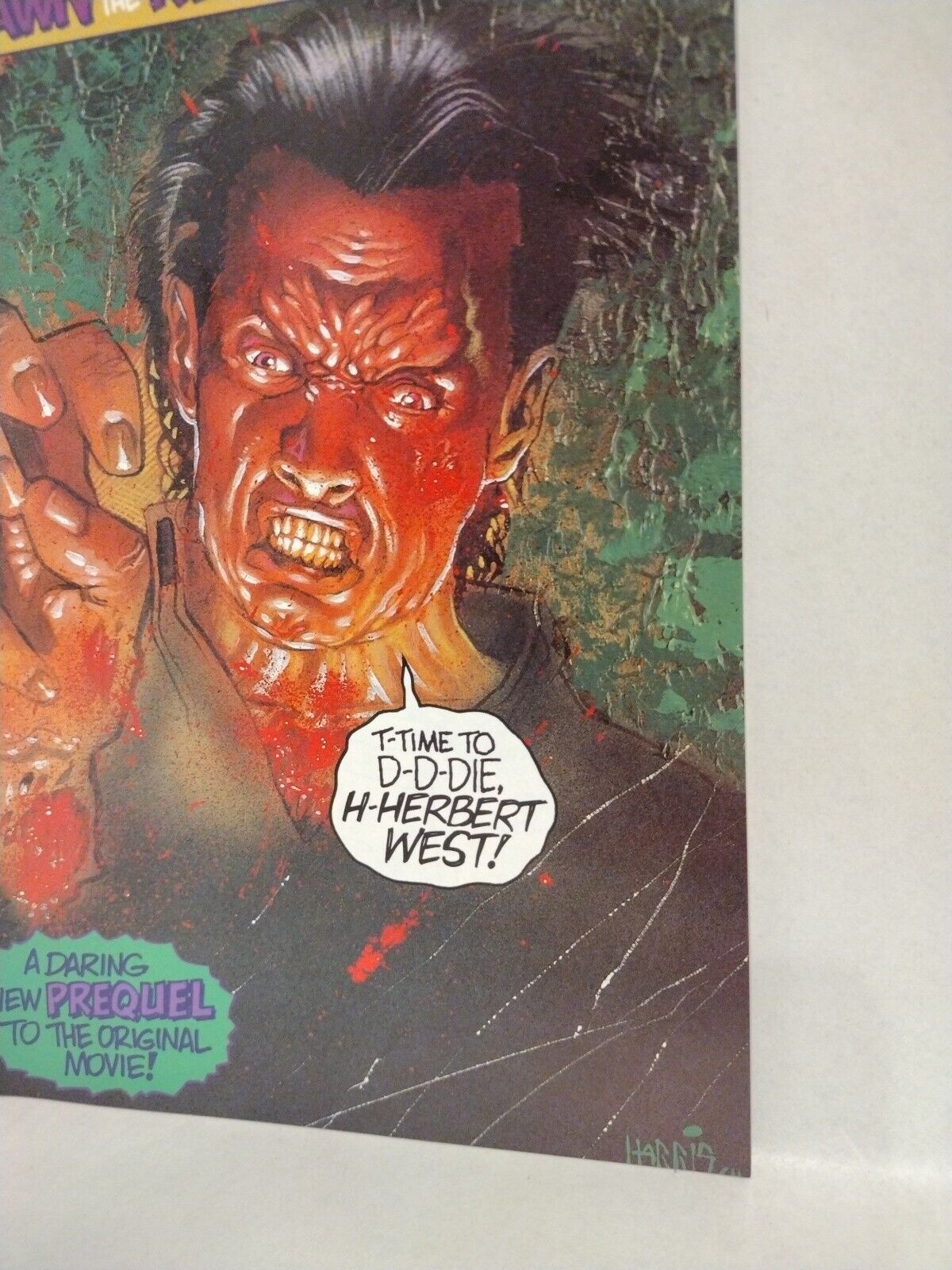 Re-Animator Dawn of the Re-Animator #2 1992 Adventure Comics Early Spawn AD