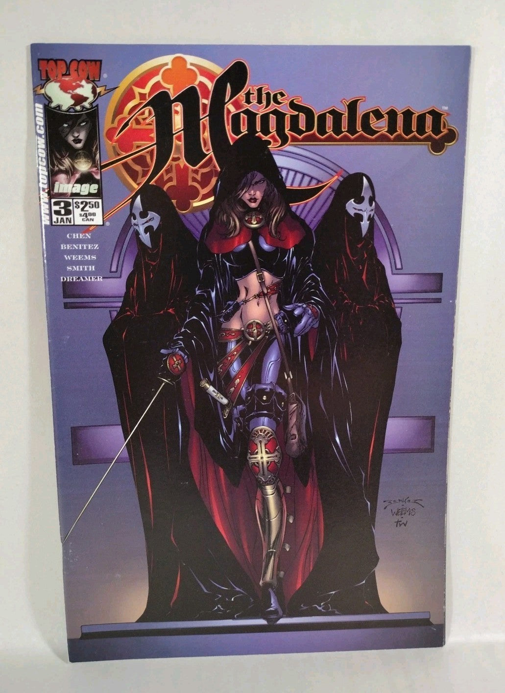 Magdelena Vol 1 (2000) Image Top Cow Comic Complete Miniseries #1 2 3 + Variant
