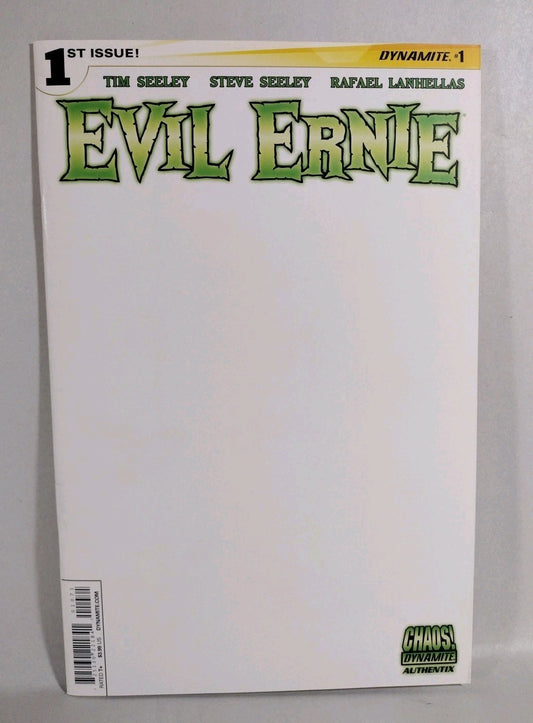 Evil Ernie #1 (2014) Dynamite Blank Sketch Cover Variant Comic New NM