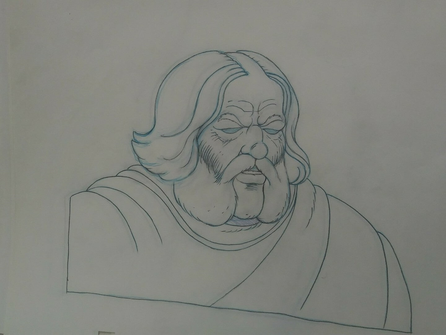 Lot Of 10 Original 1981 Heavy Metal Animation Pencil Art Prelims of Elder TAARNA