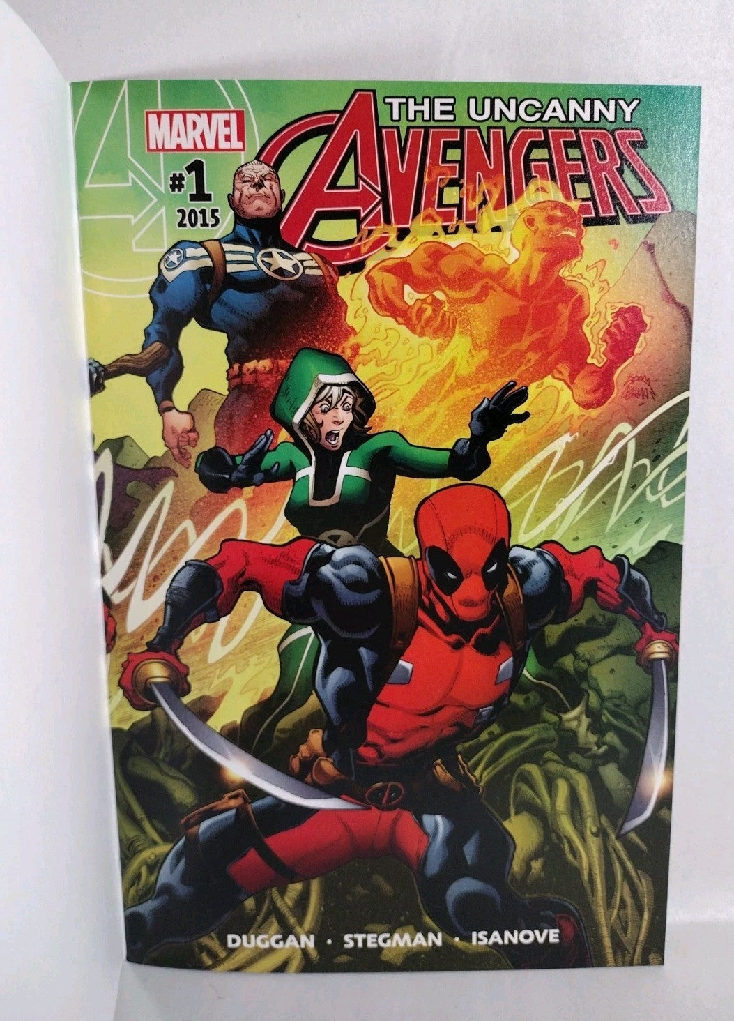 Uncanny Avengers #1 (2015) Marvel Blank Sketch Variant Cover Comic New VF-NM